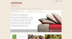 Desktop Screenshot of cotonea.com